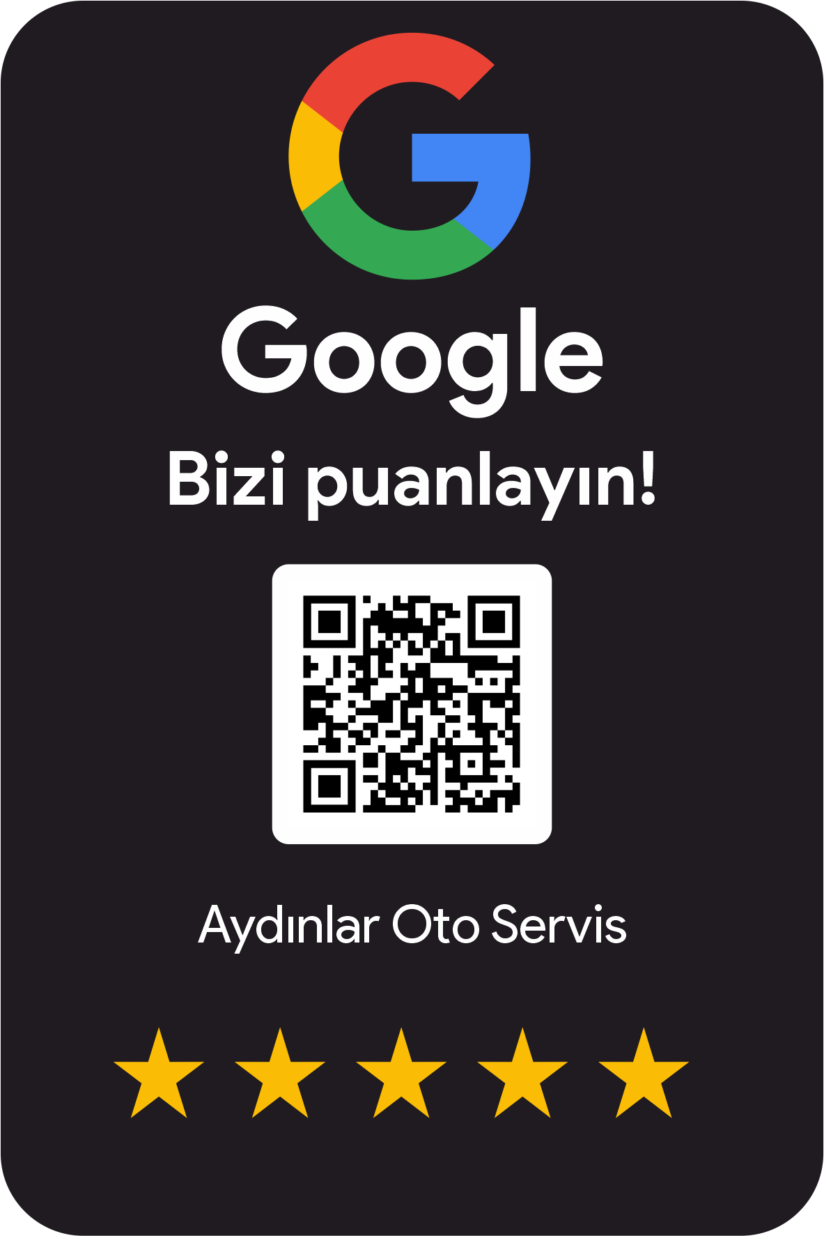 Bizi Puanlayın